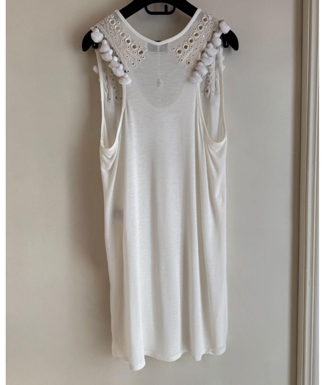 EMILIO PUCCI Белая вискозная майка, фото 4