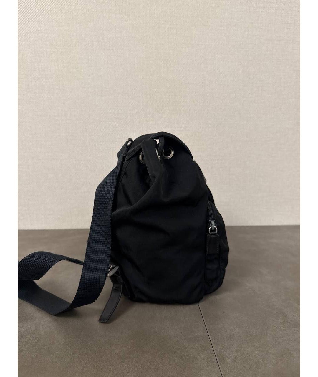 PRADA Черный рюкзак, фото 3