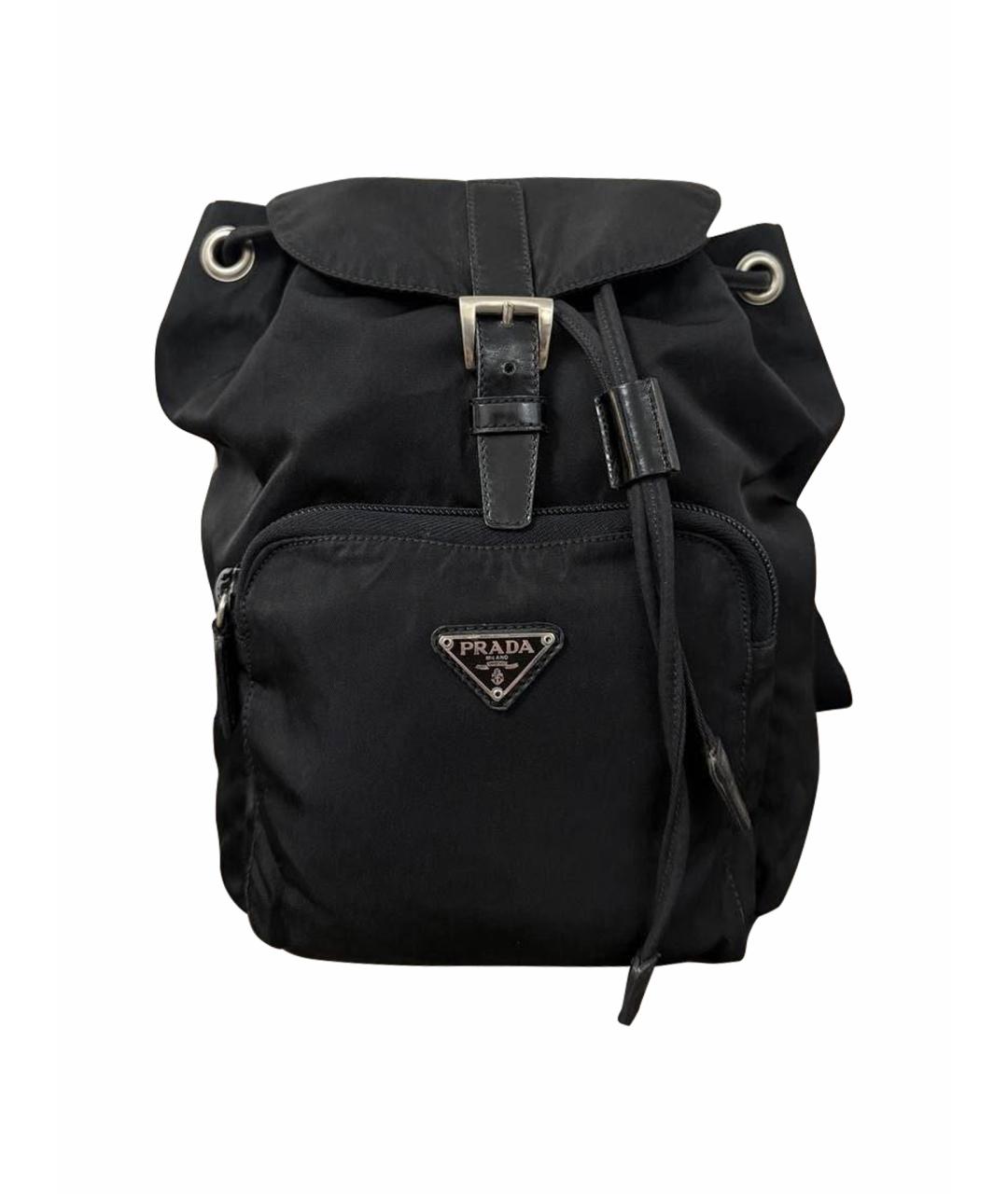 PRADA Черный рюкзак, фото 1
