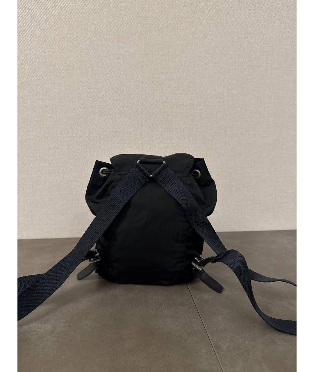 PRADA Черный рюкзак, фото 4