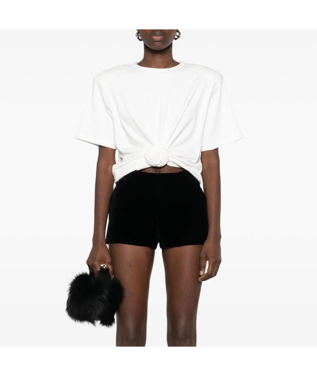 MAGDA BUTRYM Белая хлопковая футболка, фото 4