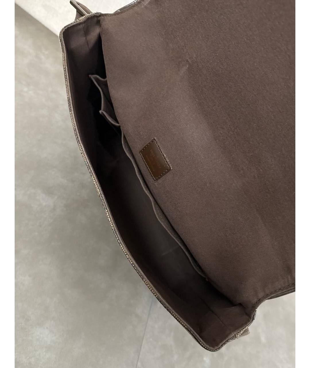 LOUIS VUITTON Бордовая сумка на плечо, фото 4