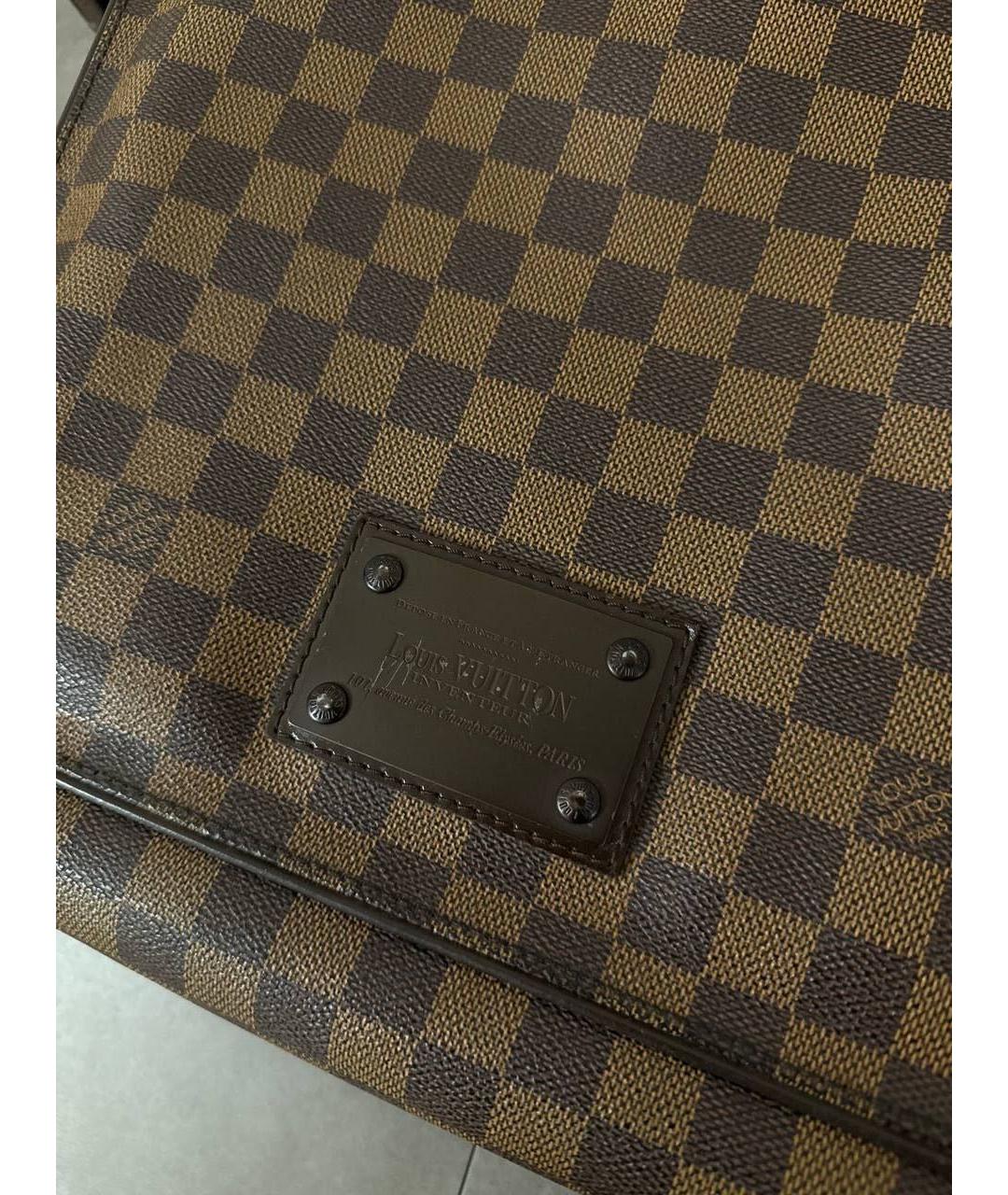 LOUIS VUITTON Бордовая сумка на плечо, фото 5