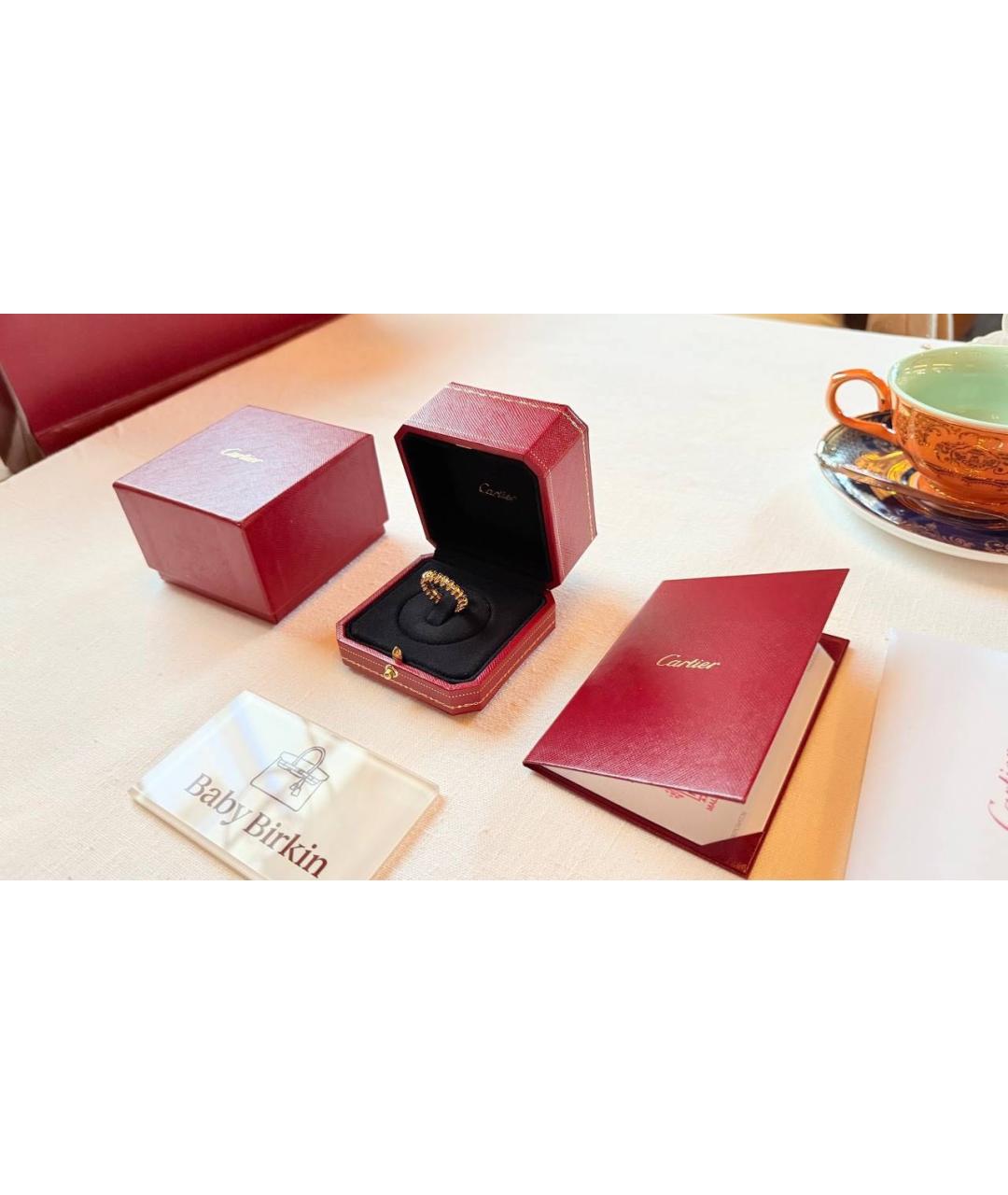 CARTIER Золотое кольцо из желтого золота, фото 5