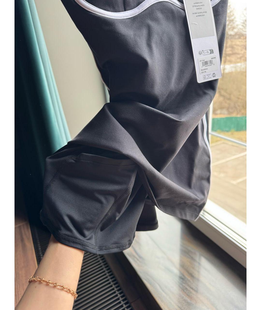 ALO YOGA Черный хлопко-эластановый спортивные костюмы, фото 3