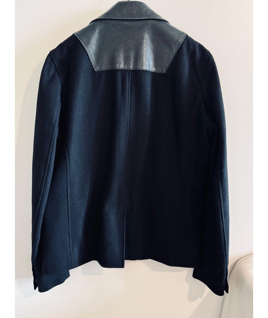 DSQUARED2 Черная кожаная куртка, фото 2