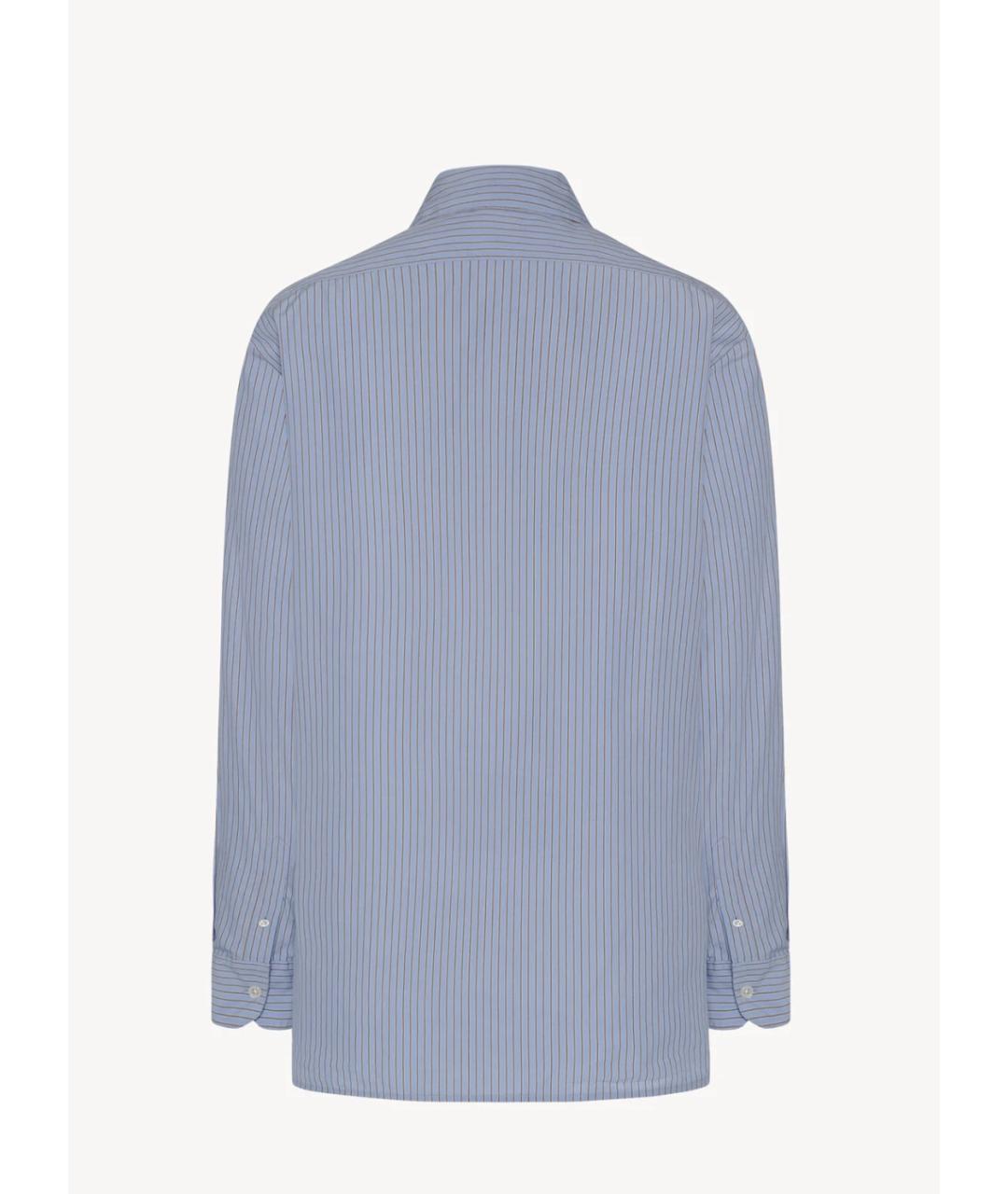 THE ROW Голубая хлопковая рубашка, фото 2