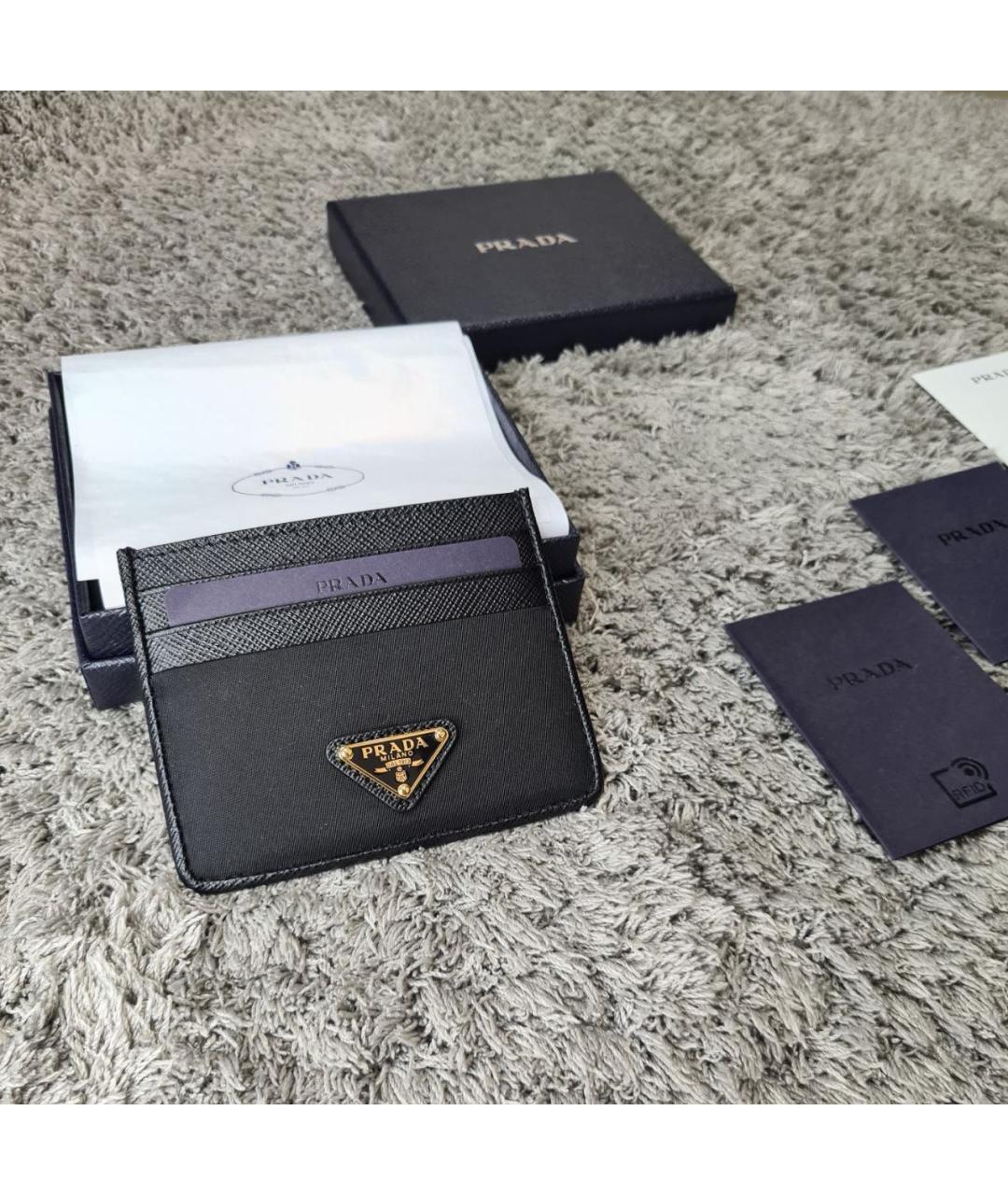 PRADA Черный кардхолдер, фото 3