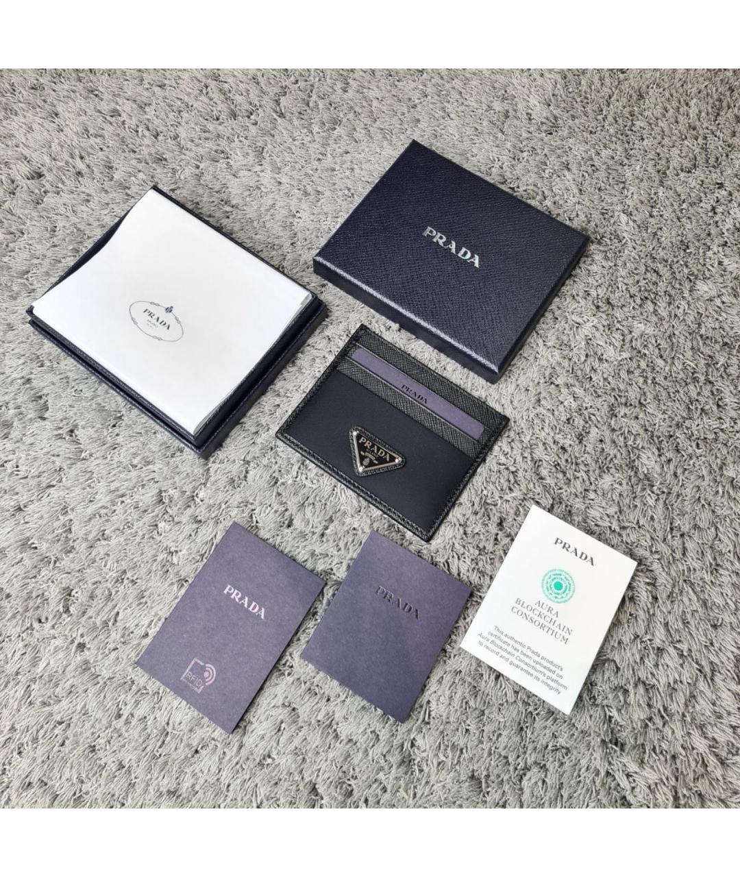 PRADA Черный кардхолдер, фото 6