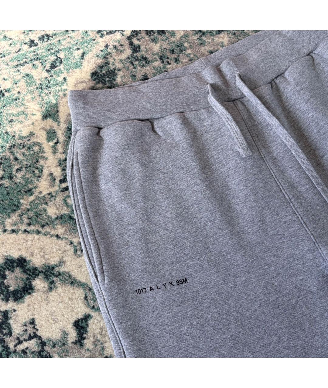 1017 ALYX 9SM Серые хлопковые повседневные брюки, фото 2