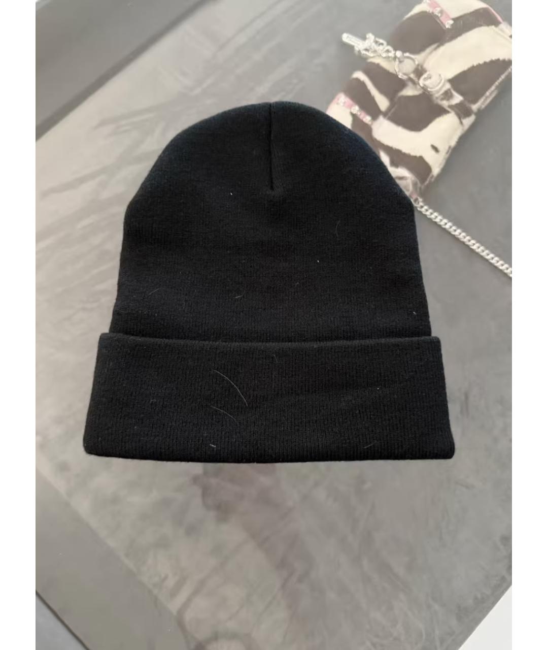 CHROME HEARTS Черная шапка, фото 2