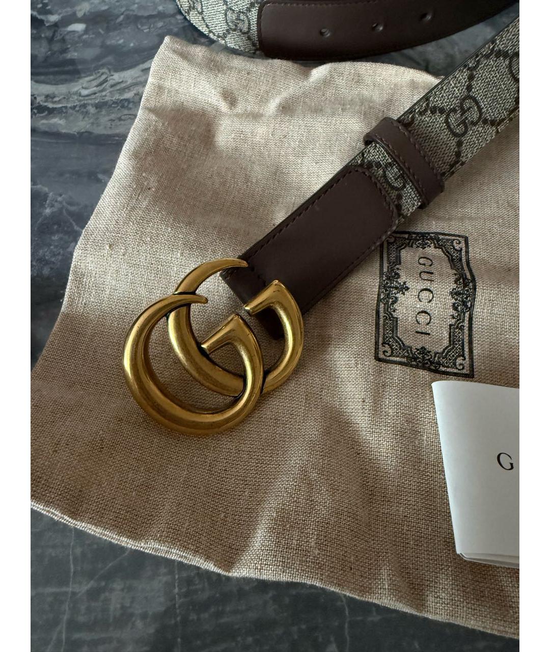 GUCCI Коричневый ремень, фото 4