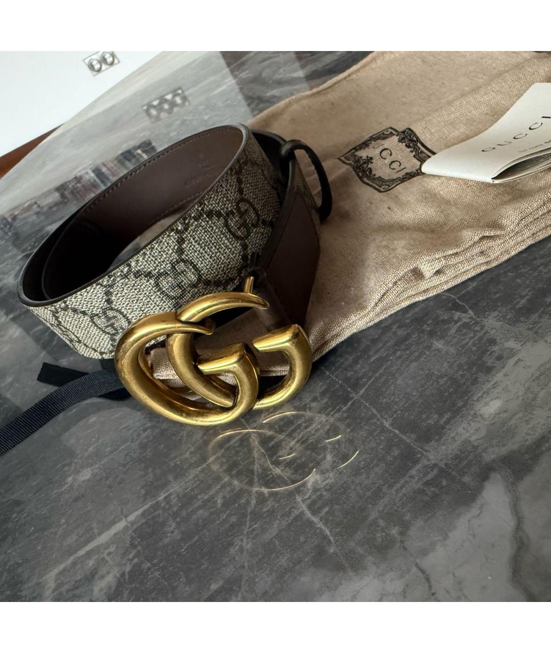 GUCCI Коричневый ремень, фото 5