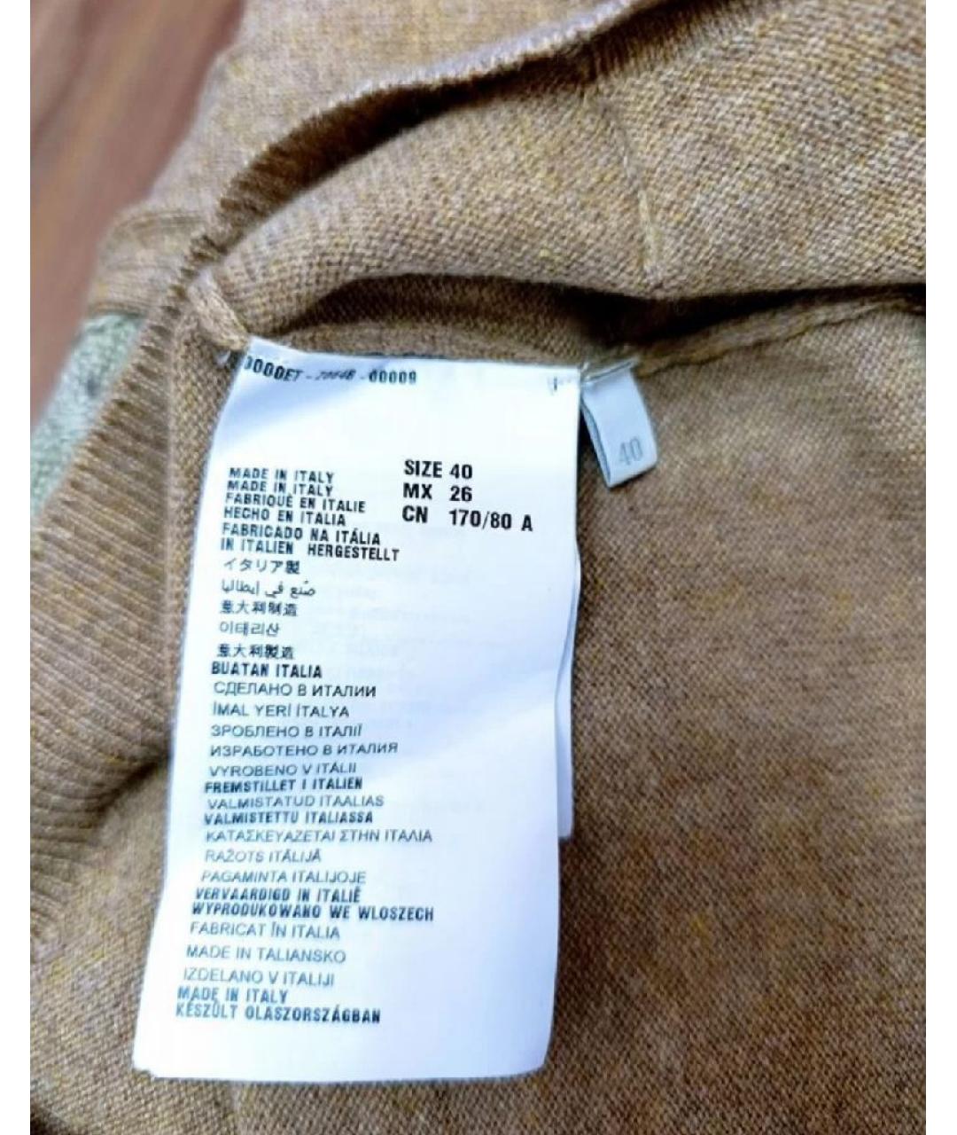 PRADA Бежевый кашемировый джемпер / свитер, фото 6