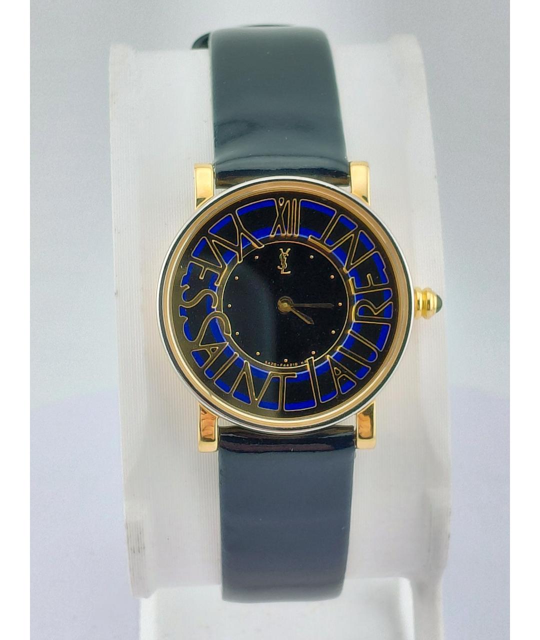 SAINT LAURENT Золотые позолоченные часы, фото 9