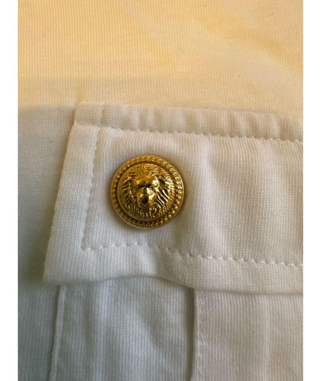 BALMAIN Белый хлопковый детская футболка / топ, фото 4