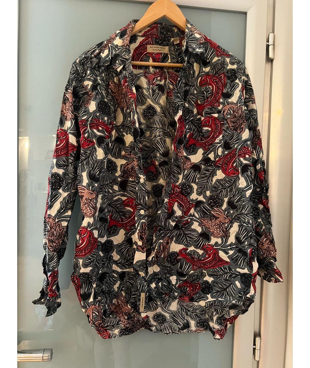 BURBERRY Хлопковая кэжуал рубашка, фото 6