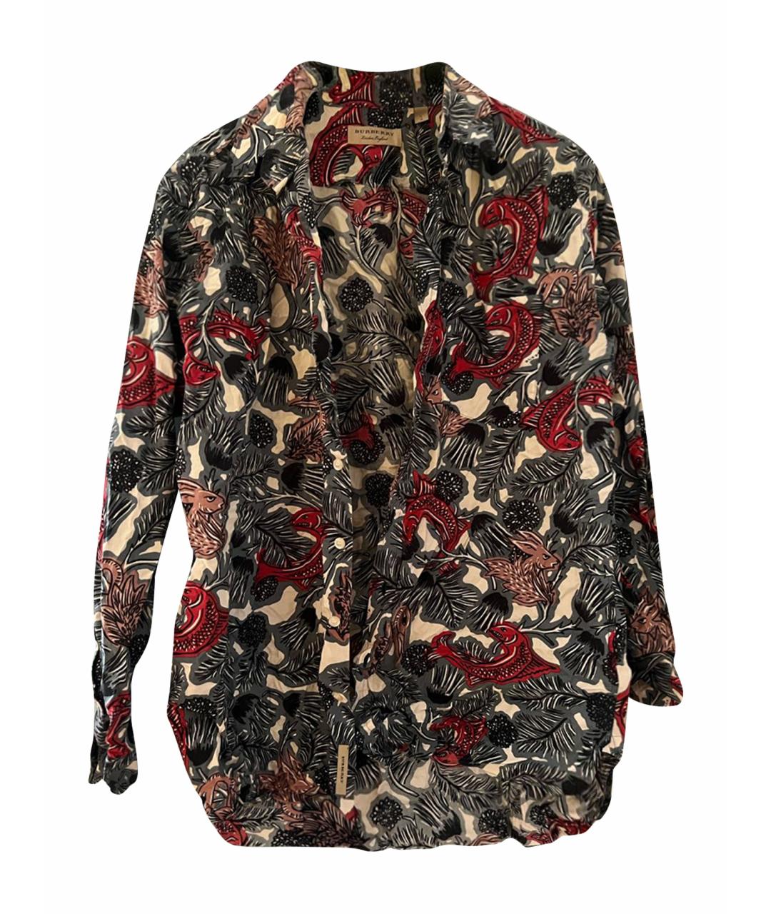 BURBERRY Хлопковая кэжуал рубашка, фото 1