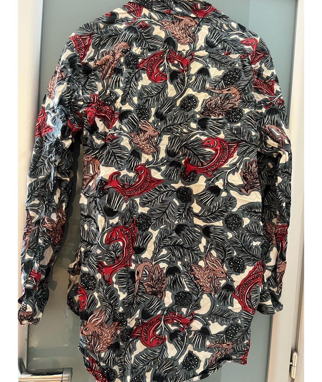 BURBERRY Хлопковая кэжуал рубашка, фото 2