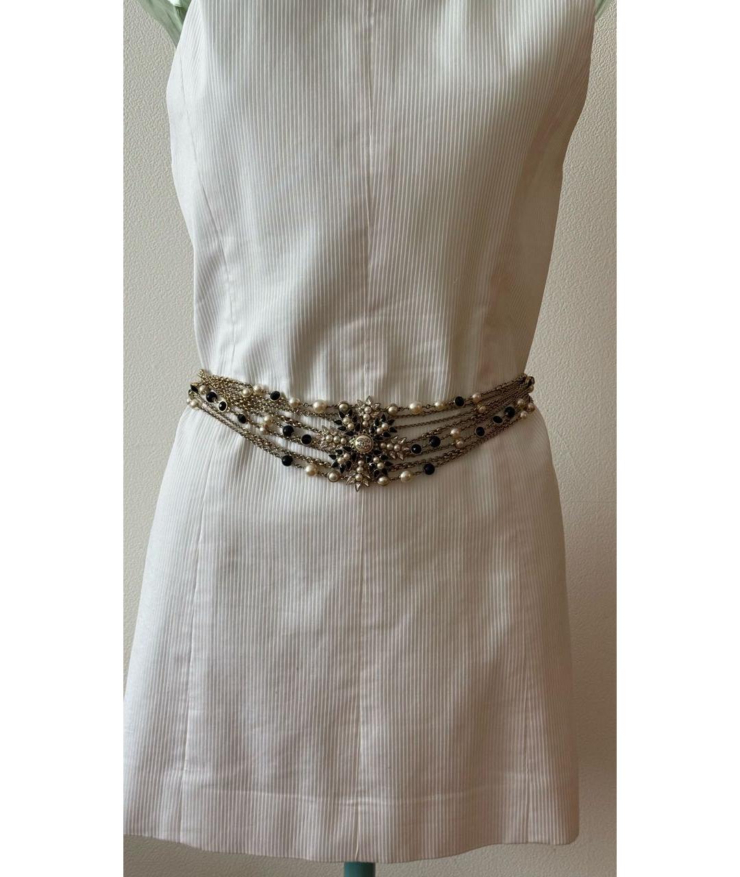 CHANEL Серебрянный ремень, фото 6