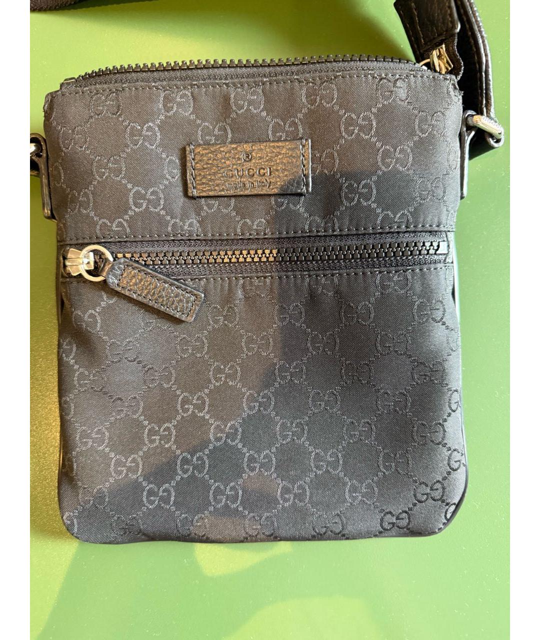 GUCCI Черная сумка на плечо, фото 5