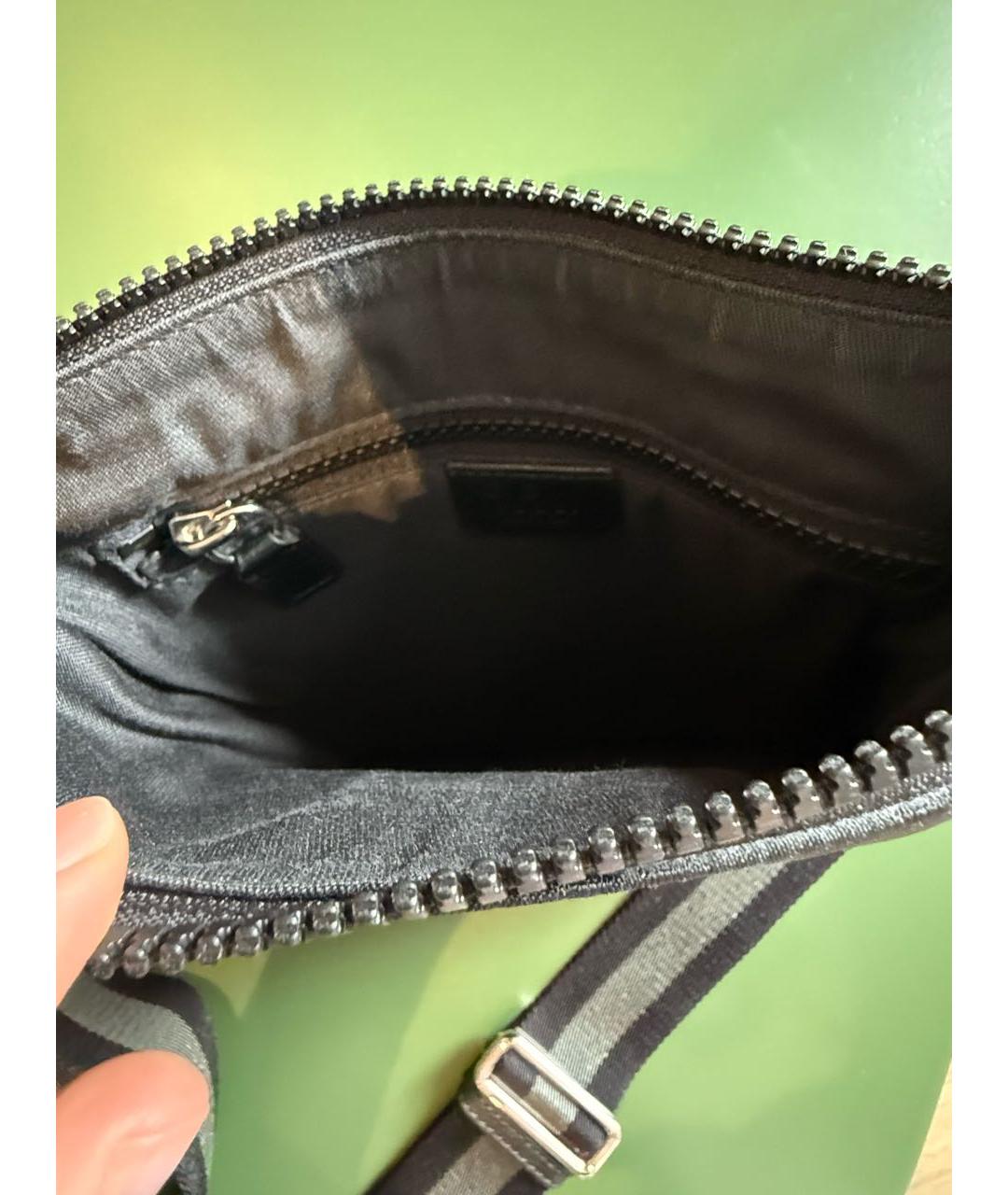 GUCCI Черная сумка на плечо, фото 3