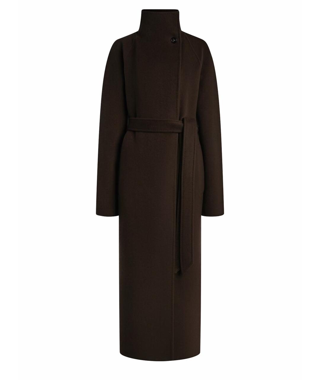 12 STOREEZ Коричневое шерстяное пальто, фото 1