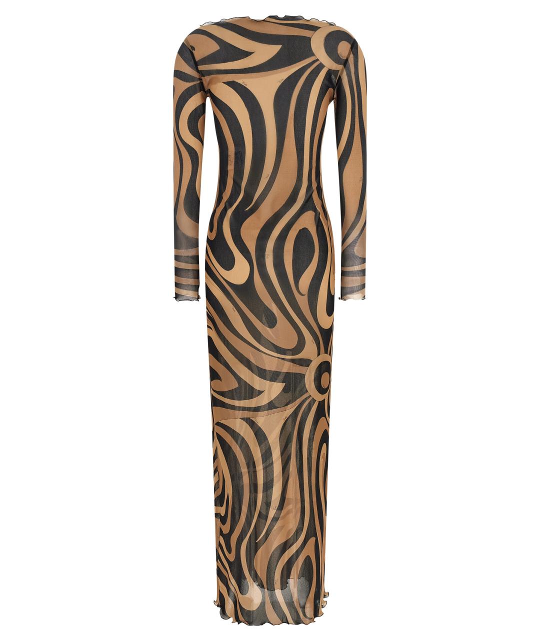 EMILIO PUCCI Мульти полиамидовое повседневное платье, фото 2