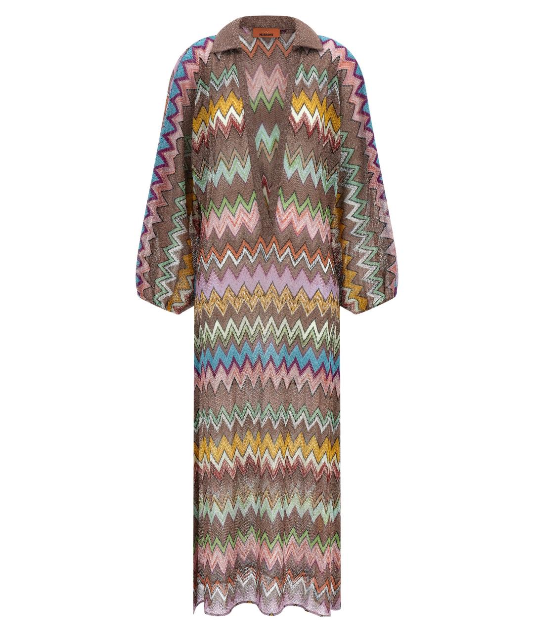 MISSONI Мульти вискозное повседневное платье, фото 1