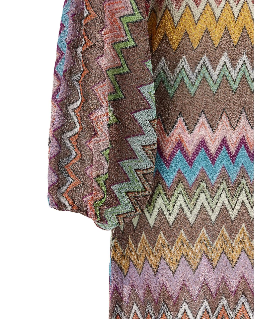 MISSONI Мульти вискозное повседневное платье, фото 4