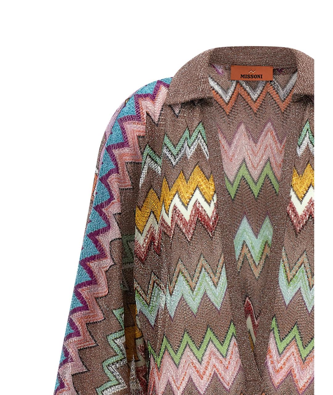 MISSONI Мульти вискозное повседневное платье, фото 3