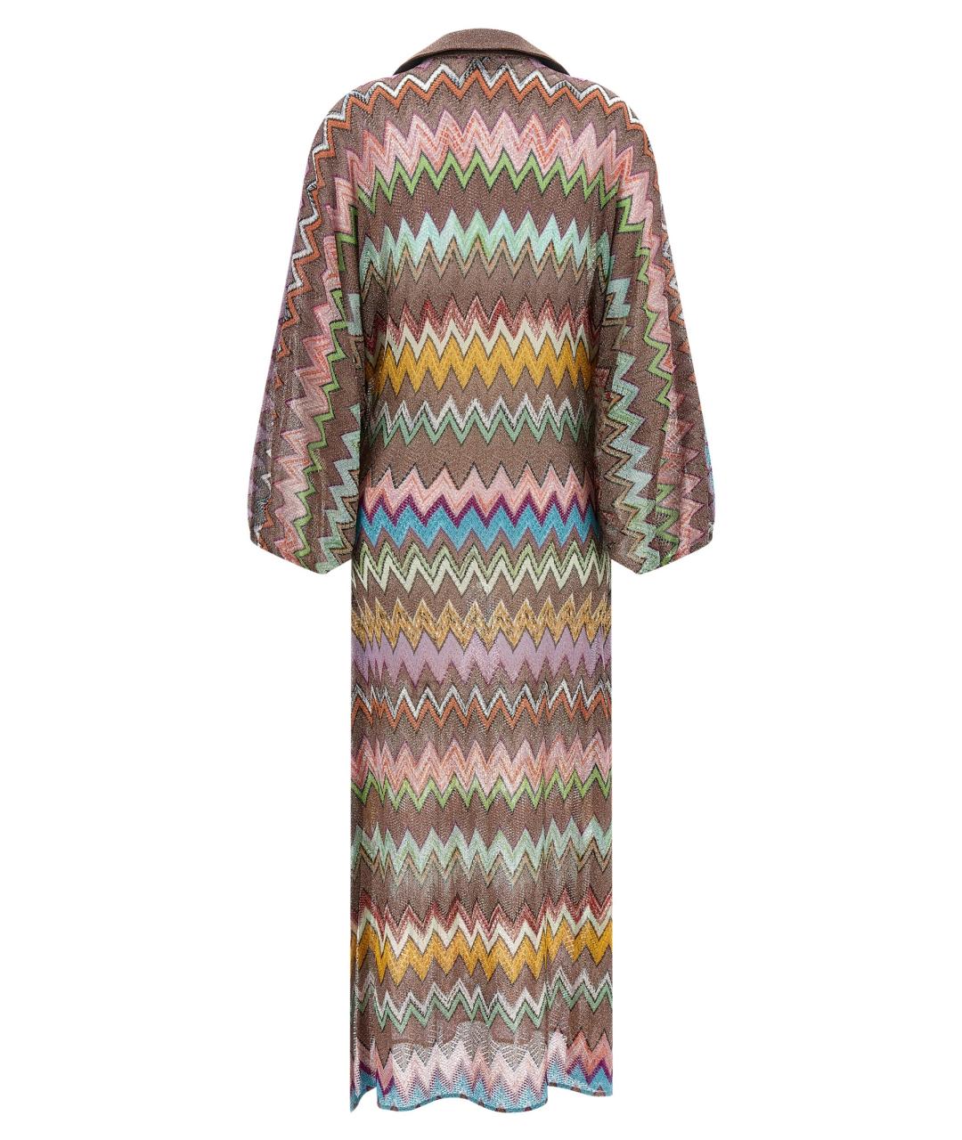 MISSONI Мульти вискозное повседневное платье, фото 2