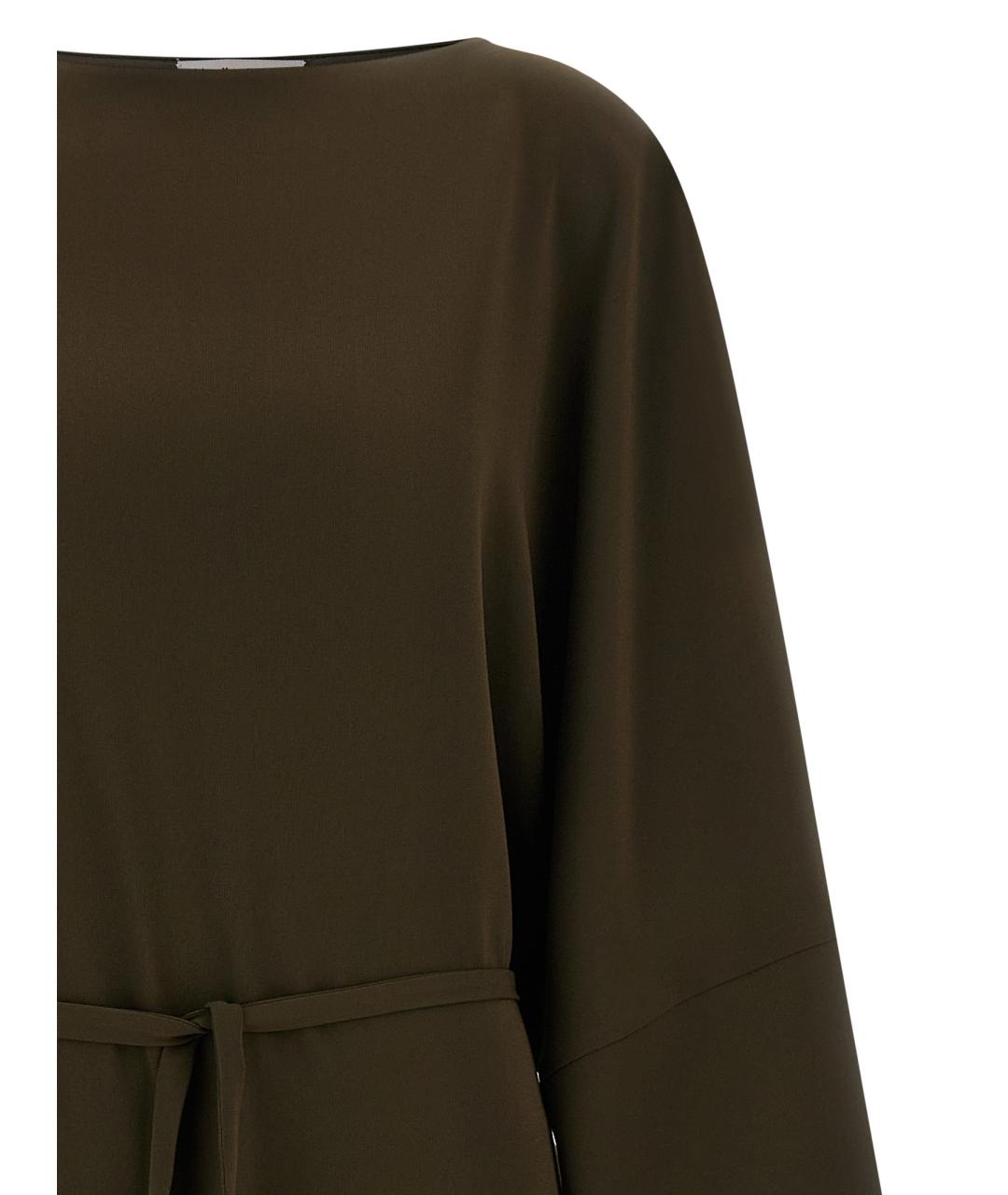 ALBERTO BIANI Коричневое повседневное платье, фото 3