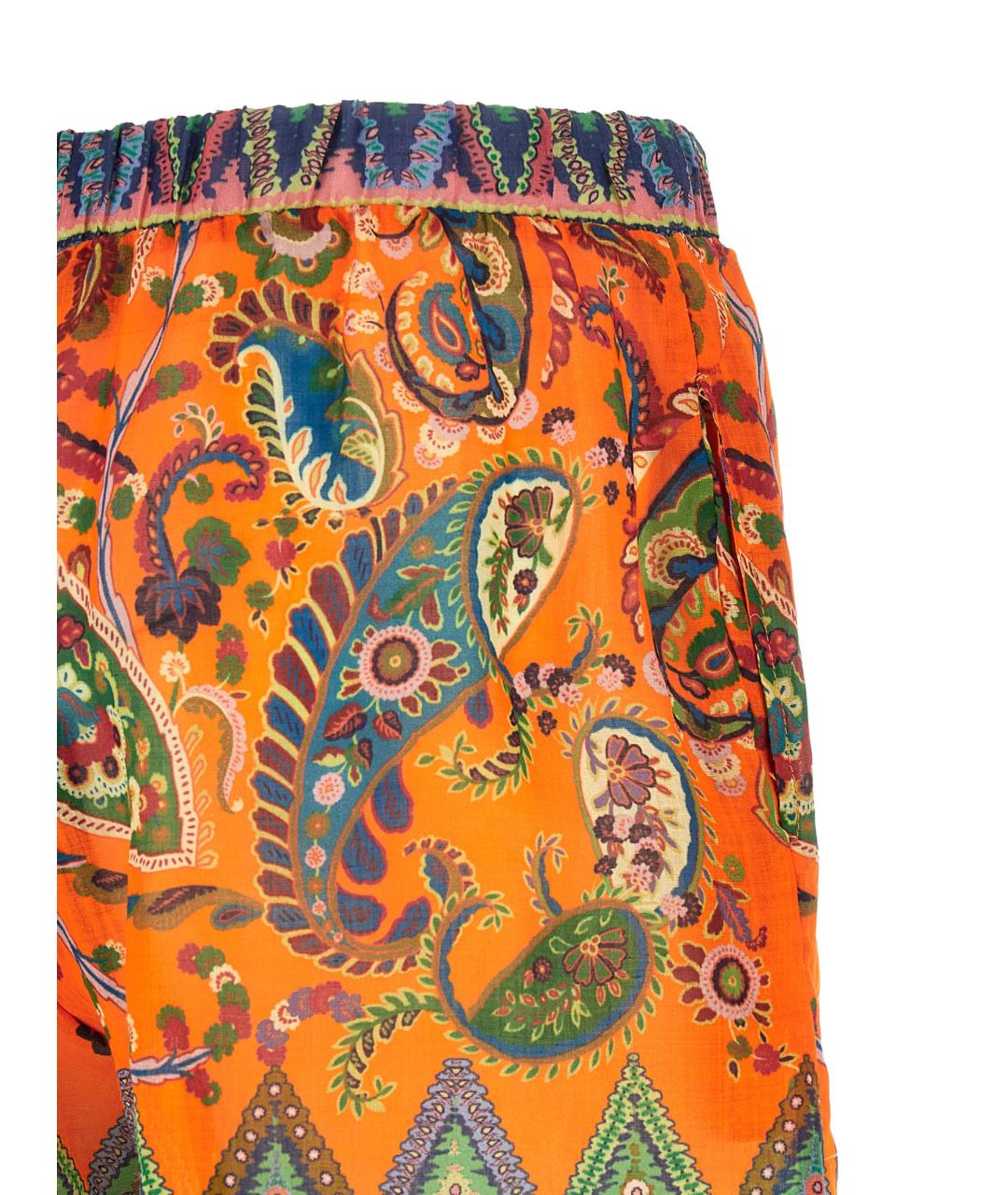 ETRO Оранжевое шорты, фото 4