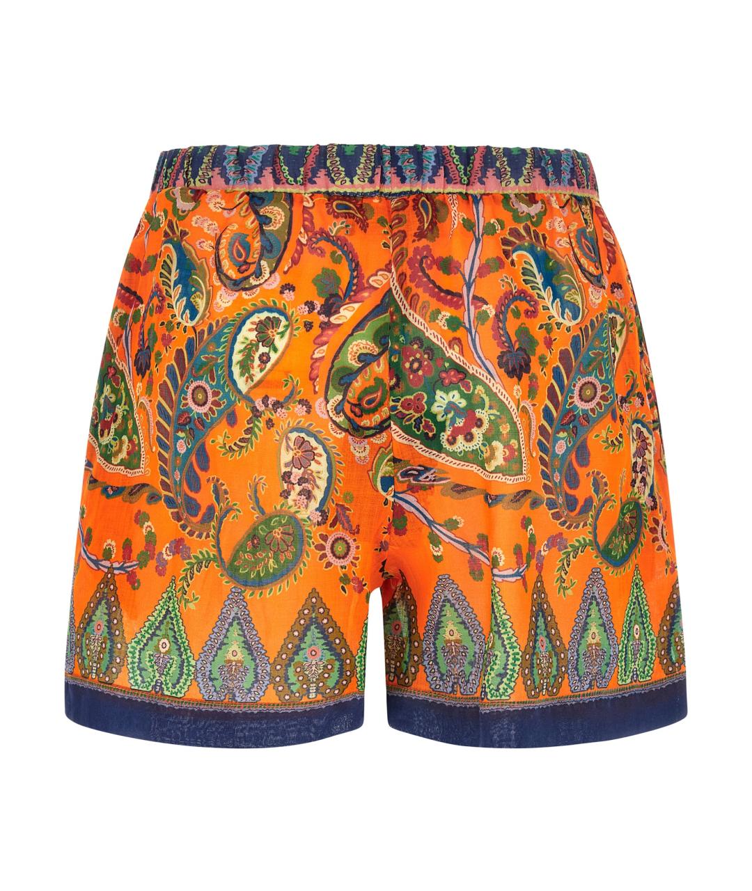 ETRO Оранжевое шорты, фото 2