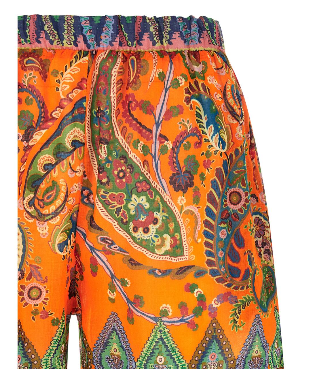 ETRO Оранжевое шорты, фото 3