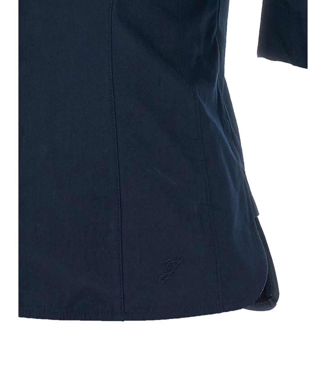 JACQUEMUS Синяя хлопковая блузы, фото 4