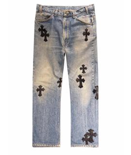 CHROME HEARTS Прямые джинсы