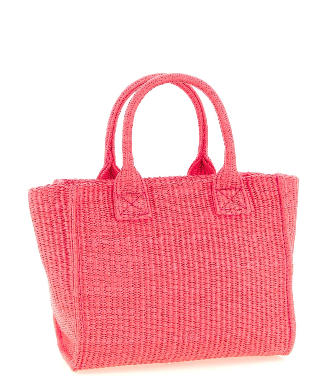 PINKO Фуксия синтетическая сумка тоут, фото 2