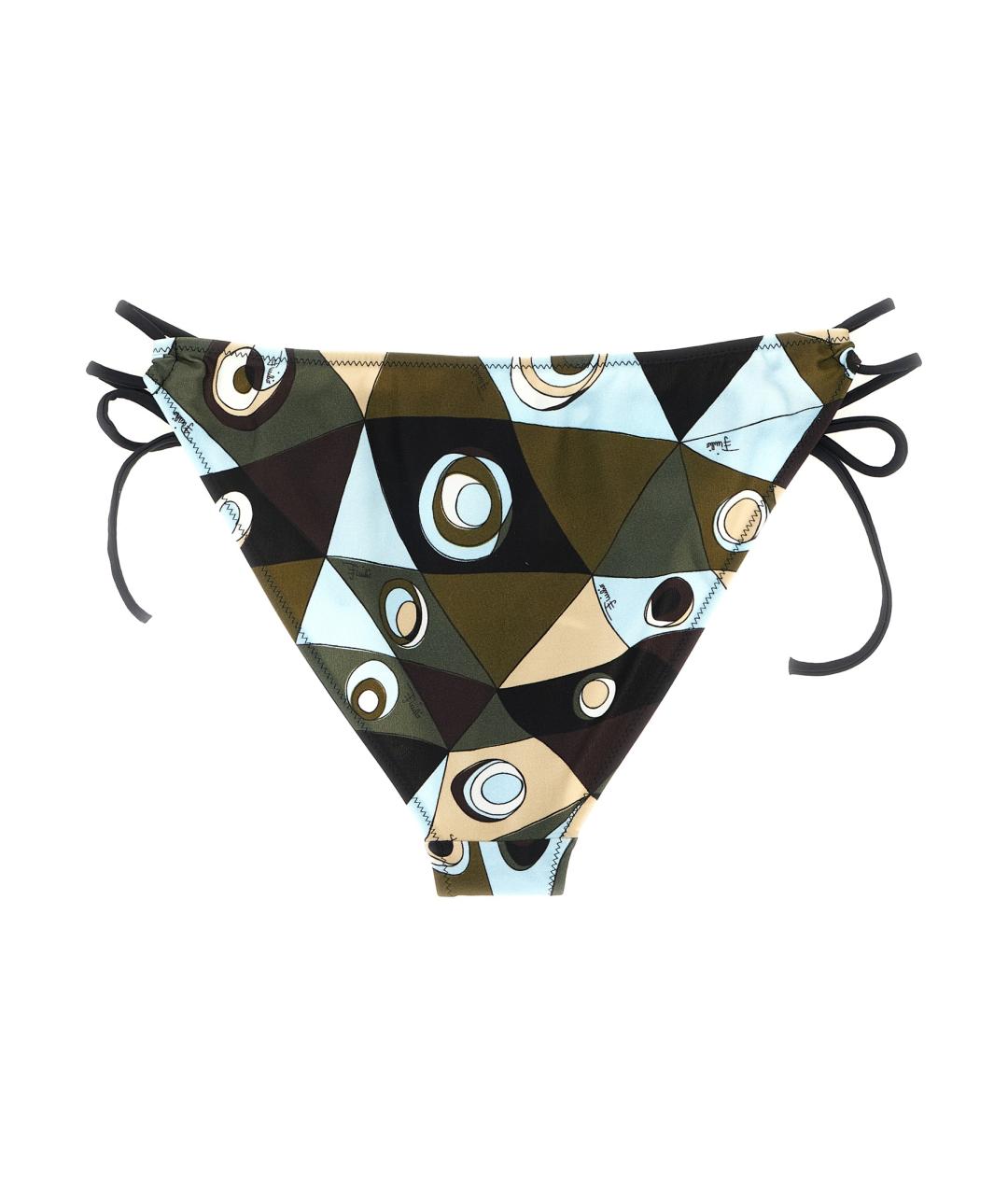 EMILIO PUCCI Мульти полиамидовый купальник, фото 2