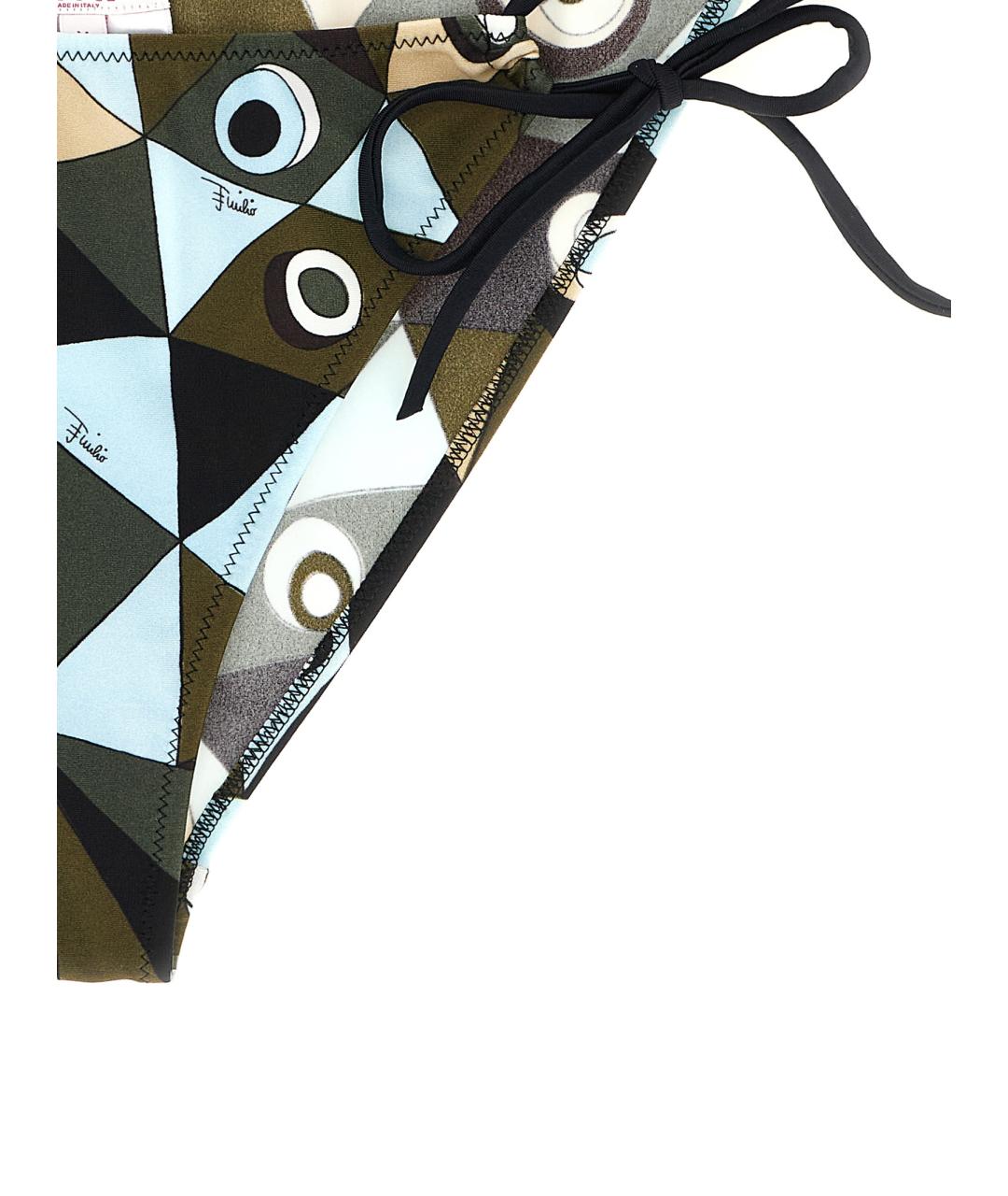 EMILIO PUCCI Мульти полиамидовый купальник, фото 3