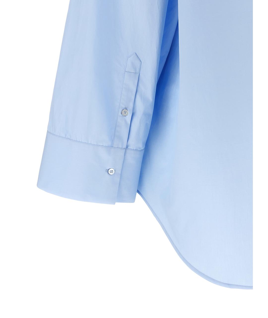 FABIANA FILIPPI Голубая хлопковая блузы, фото 4