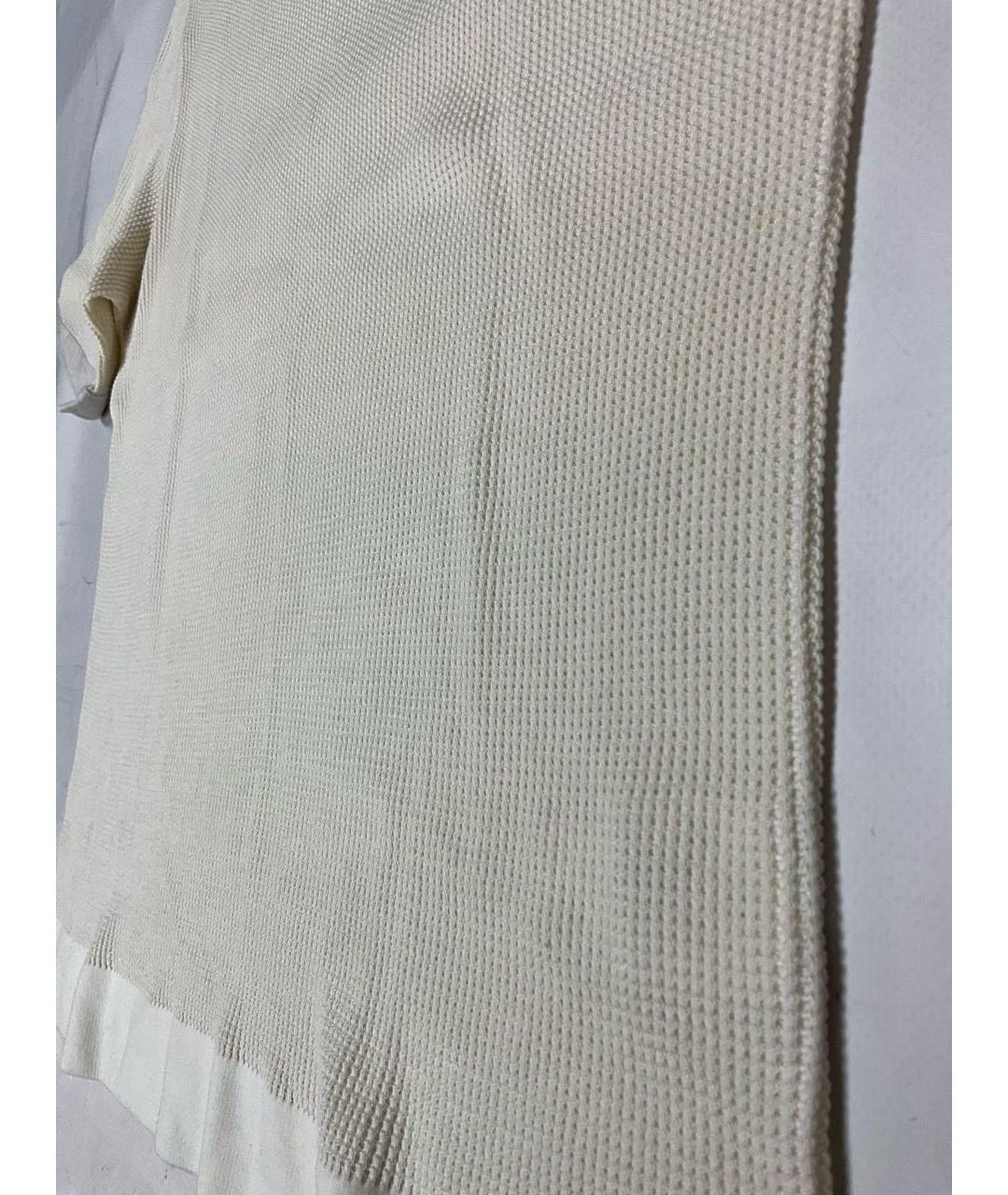 LORO PIANA Бежевый хлопковый джемпер / свитер, фото 2