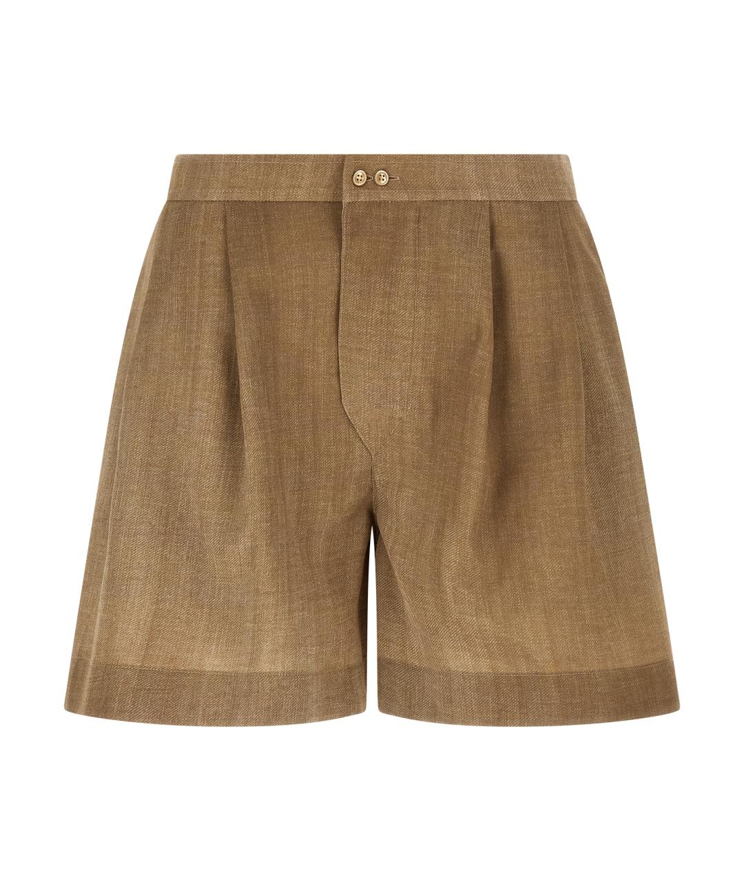 ERMANNO SCERVINO Бежевые шорты, фото 1
