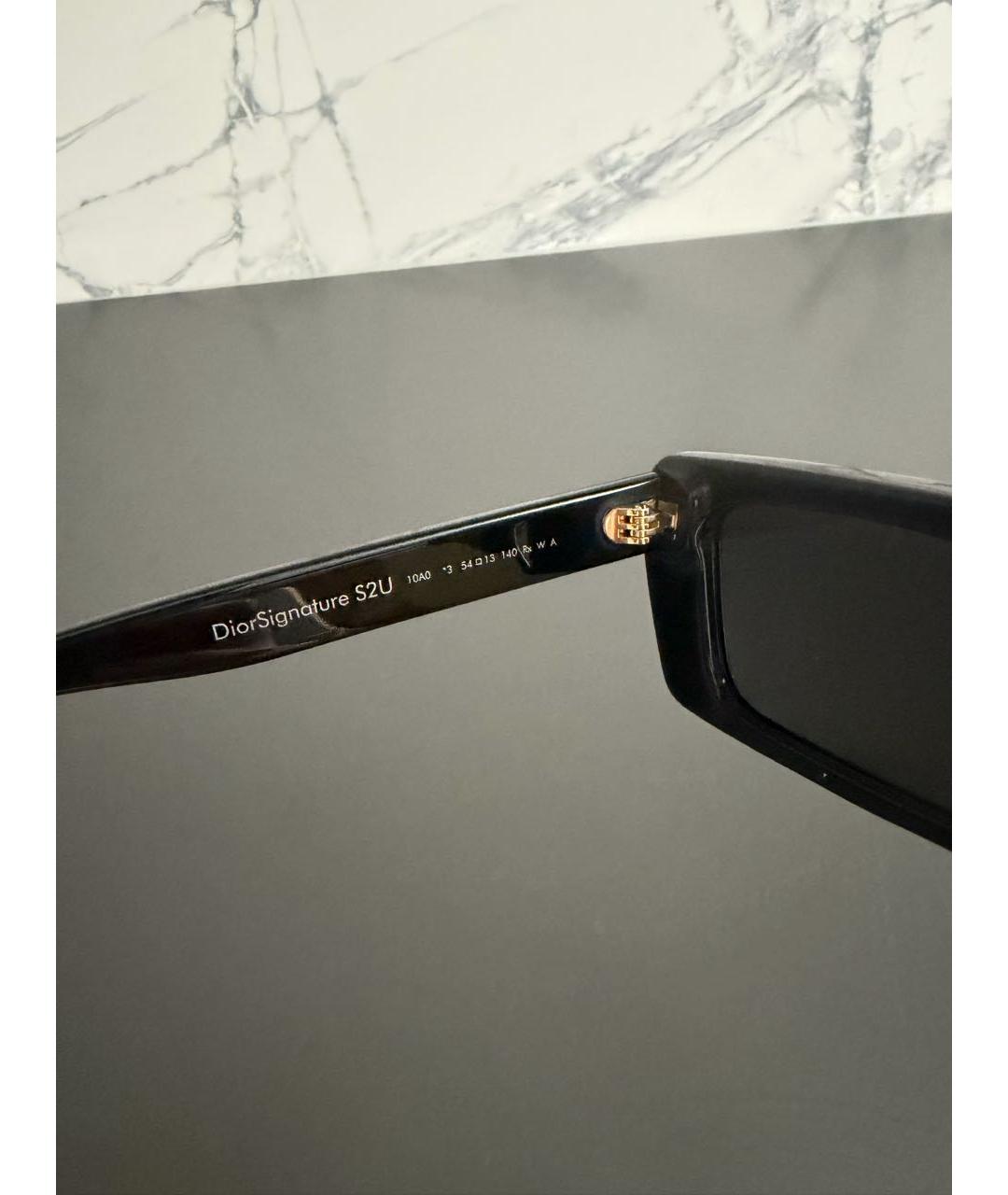 CHRISTIAN DIOR Черные солнцезащитные очки, фото 5