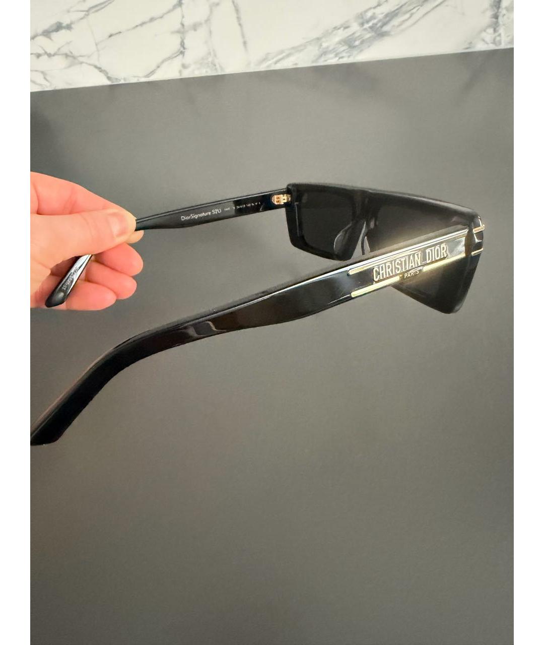 CHRISTIAN DIOR Черные солнцезащитные очки, фото 6