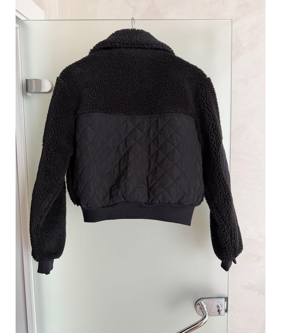 ALO YOGA Черная полиэстеровая куртка, фото 2