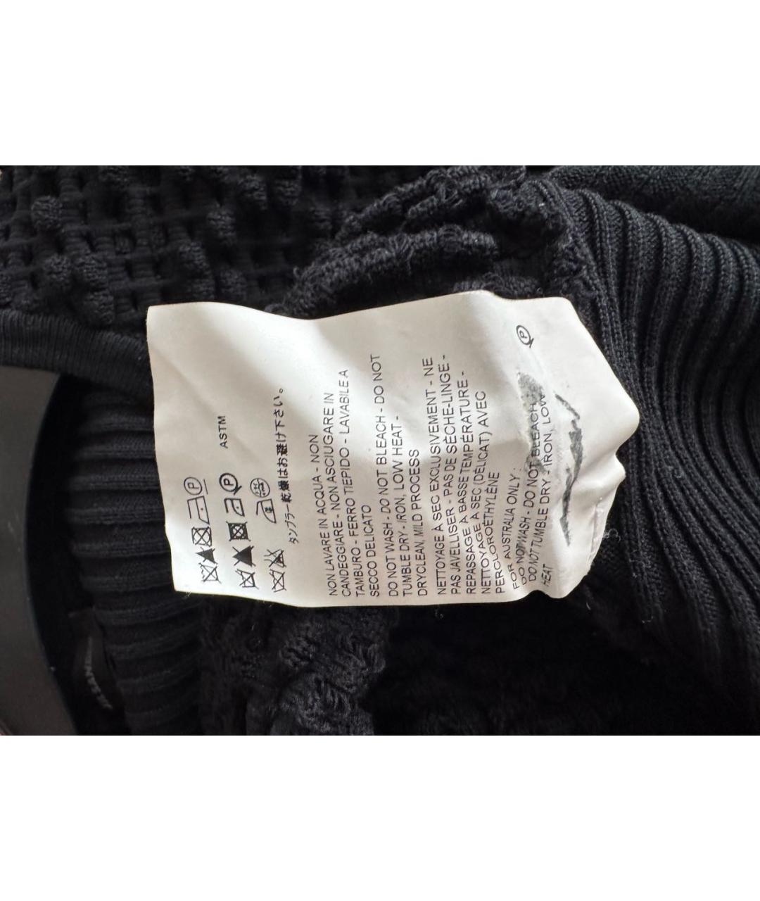 JIL SANDER Черный хлопковый джемпер / свитер, фото 5