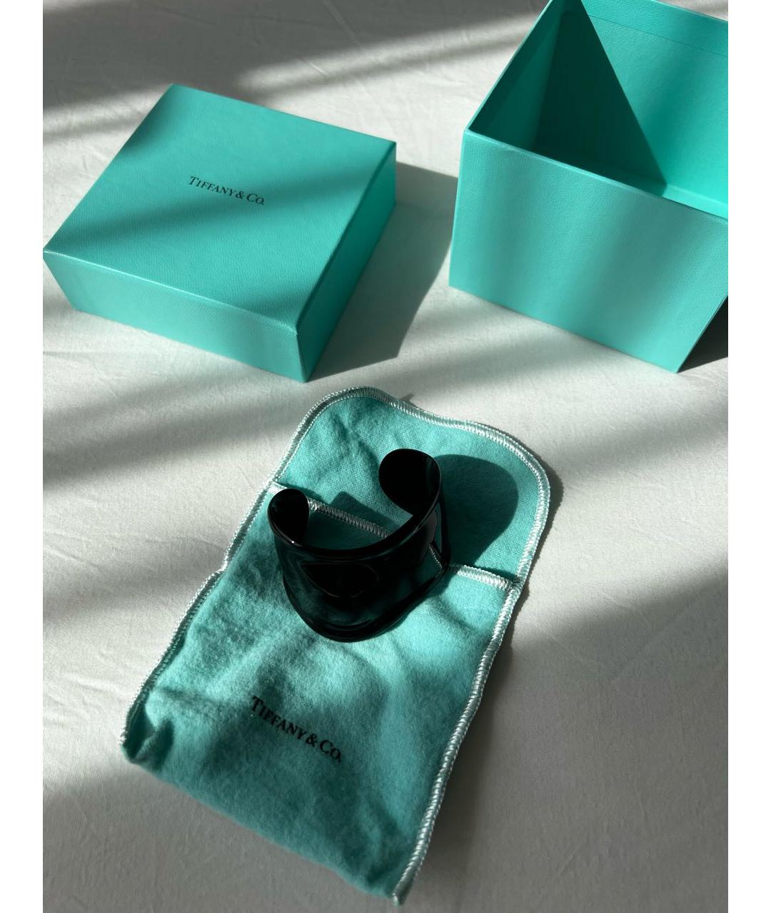 TIFFANY&CO Черный металлический браслет, фото 2
