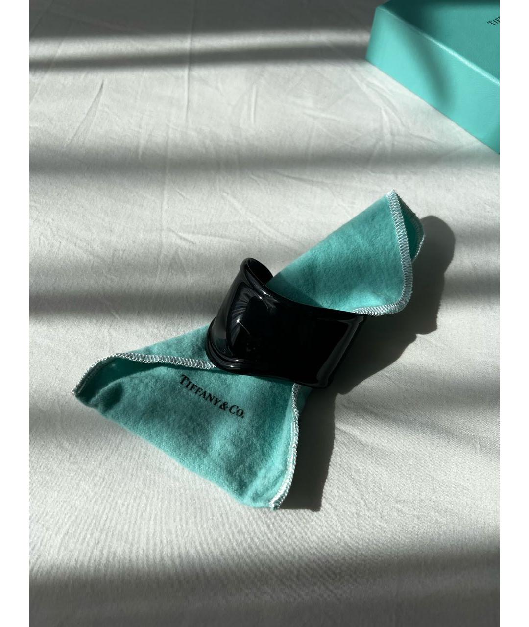 TIFFANY&CO Черный металлический браслет, фото 5